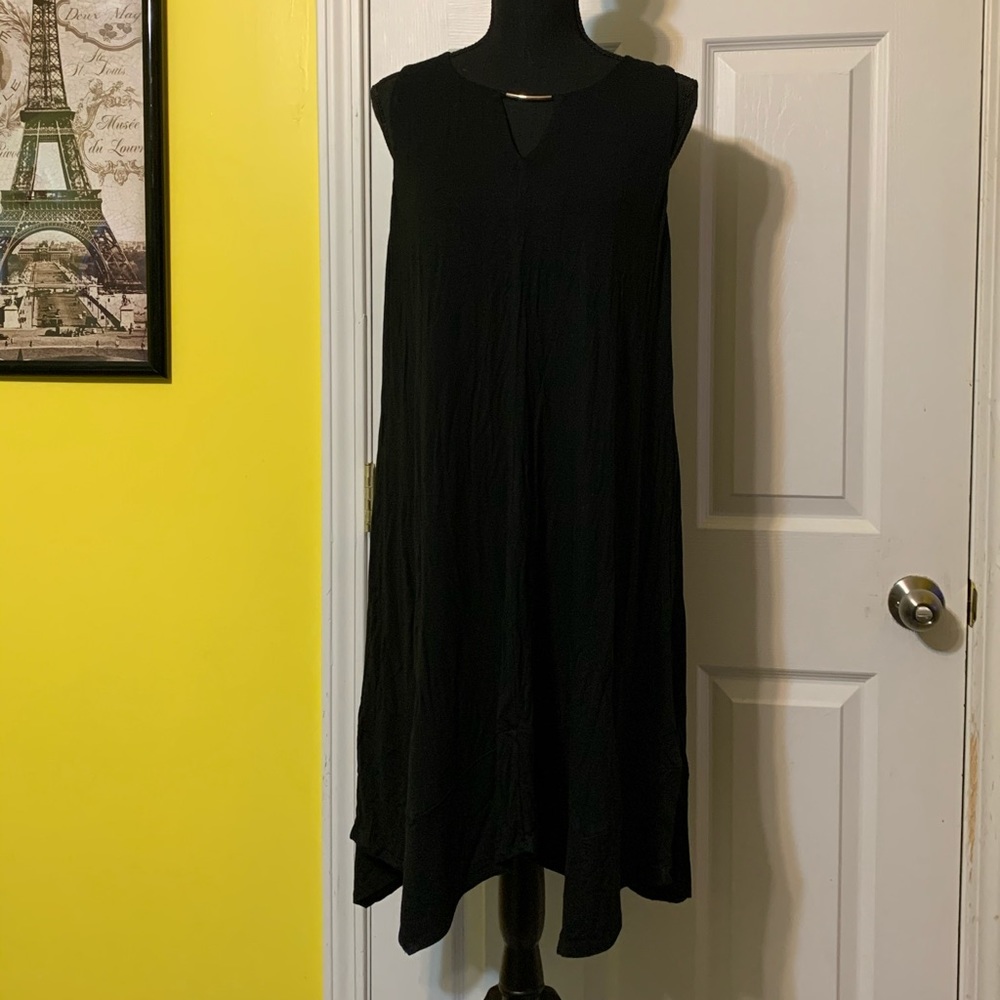 NWOT Black Comfy Dress